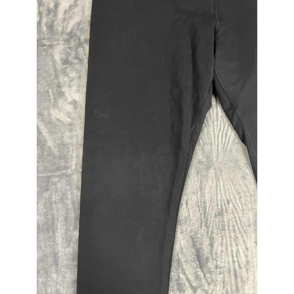 Nike Sportswear Women Ankle Leggings Black/White Logo XL Elastic Waist Stretch - Picture 6 of 15